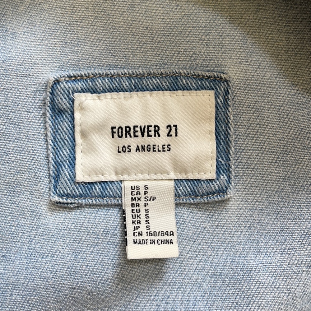 Distressed Jean Jacket - Picture 2 of 3